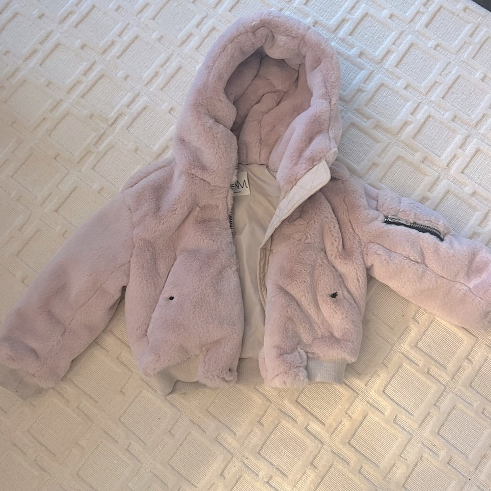 SAM Kids fur coat